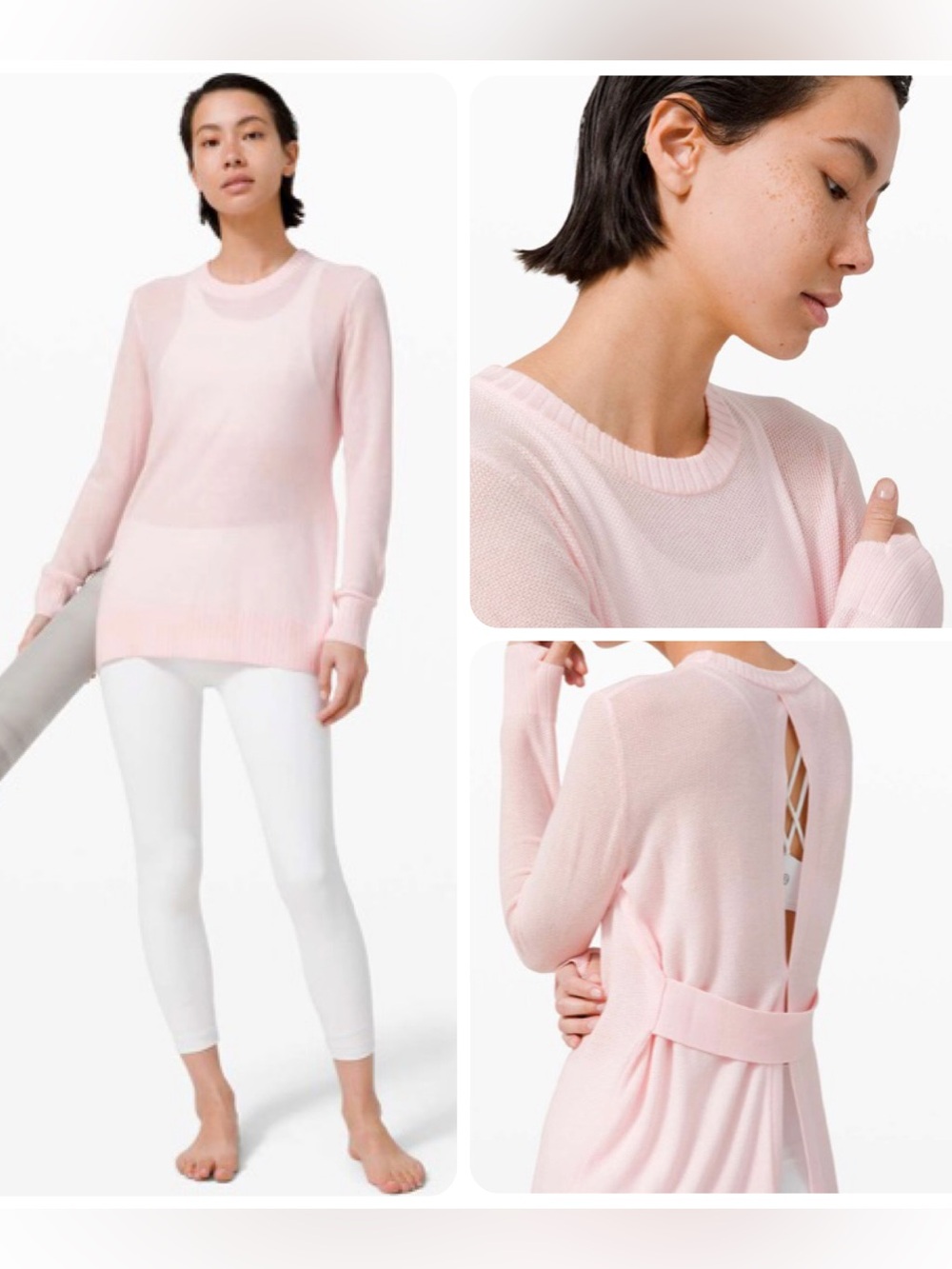 Lululemon Sincerely Yours Sweater *Pink Glow (US 8)